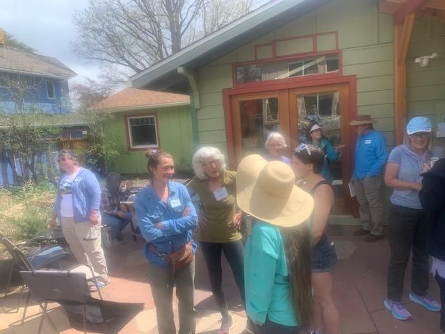 Members in Boulder meet and talk about their journey toward habitat gardening with Colorado native plants