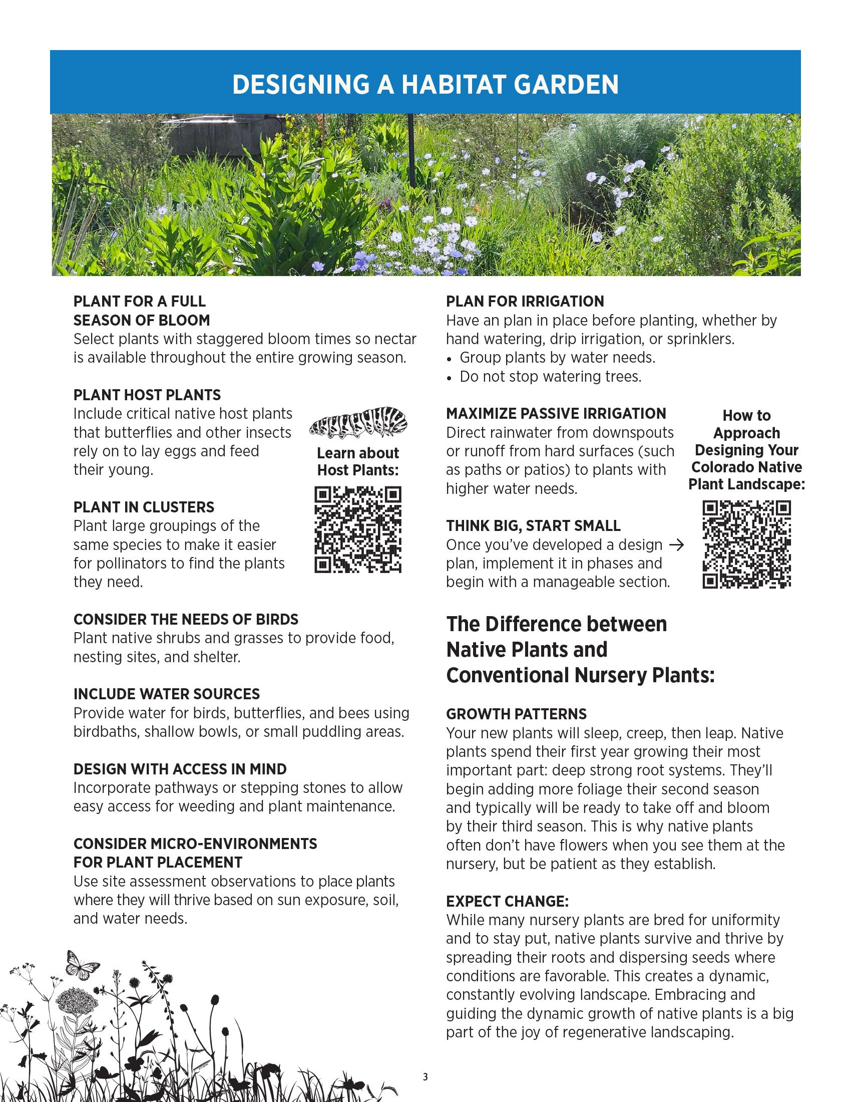 Designing a Habitat Garden